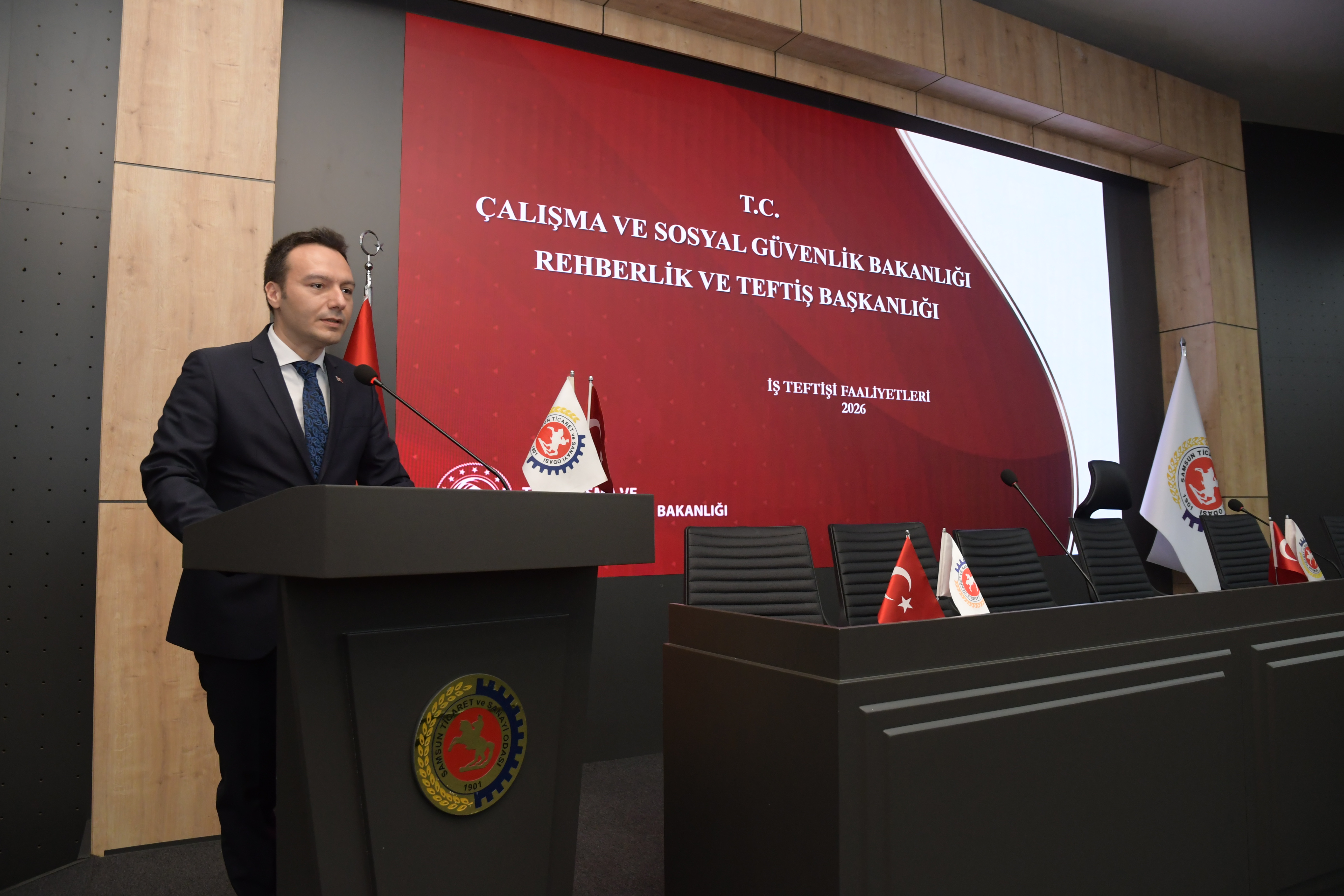 Samsun’da İş Dünyasına Teftiş Süreçleri Anlatıldı